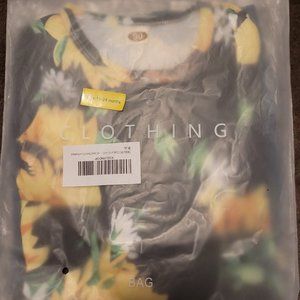 Size 18 months sunflower pants and shirt set.